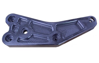 machined bracket - manage with erp